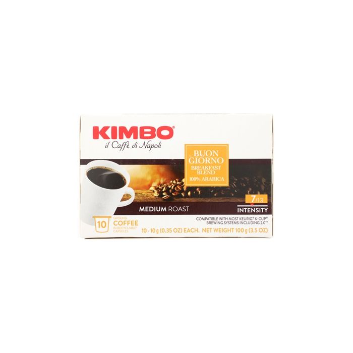 KIMBO: Buongiorno Coffee K-Cup, 10 pc