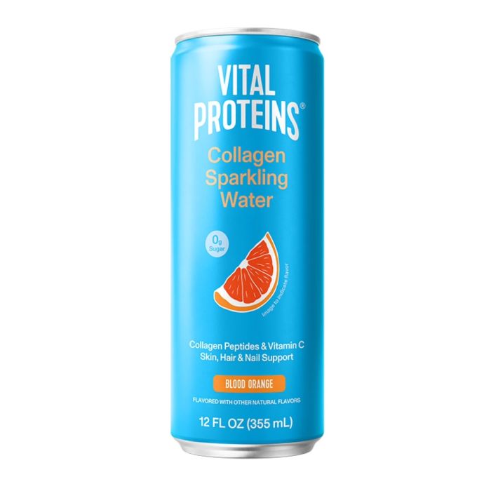 VITAL PROTEINS: Blood Orange Collagen Sparkling Water, 12 fo