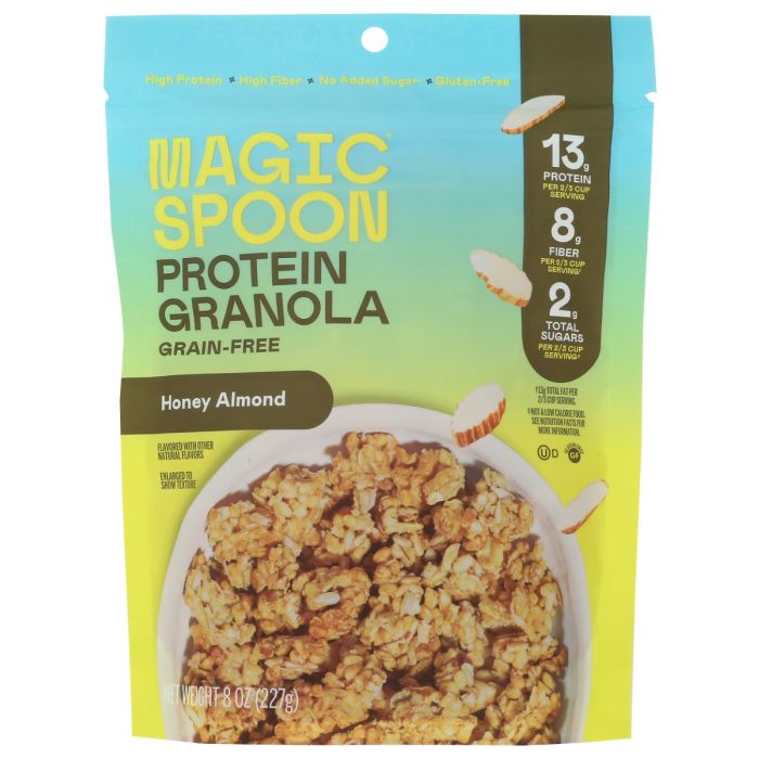 MAGIC SPOON: Honey Almond Protein Granola, 8 oz