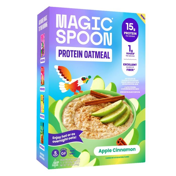 MAGIC SPOON: Apple Cinnamon Protein Oatmeal, 10.5 oz