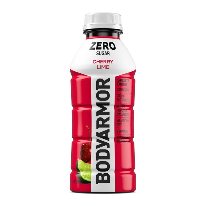 BODY ARMOR: Zero Sugar Cherry Lime Sports Drink, 16 fo