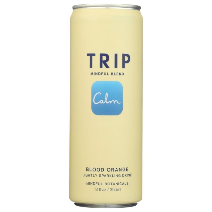 TRIP: Mindful Blend Lightly Sparkling Drink Blood Orange, 12 fo