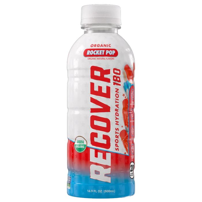 RECOVER 180: Organic Rocket Pop Beverage Hydration, 16.9 fo