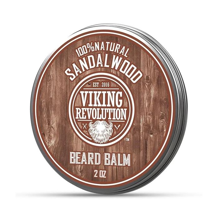 VIKING REVOLUTION: Sandalwood Beard Balm, 2 oz
