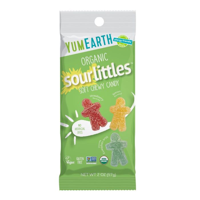 YUMEARTH: Organic Sour Littles Soft Chewy Candy, 2 oz