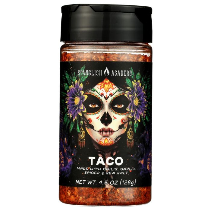 SPANGLISH ASADERO: Taco Seasoning, 4.5 oz