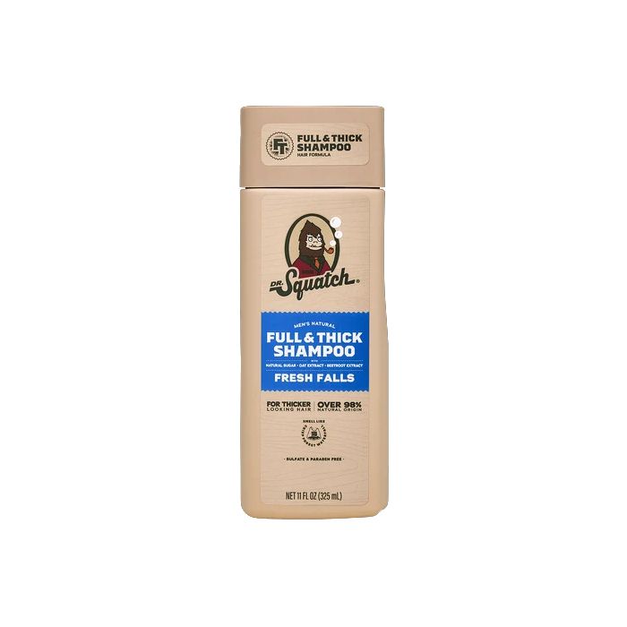 DR SQUATCH: Full And Thick Shampoo Fresh Falls, 11 fo