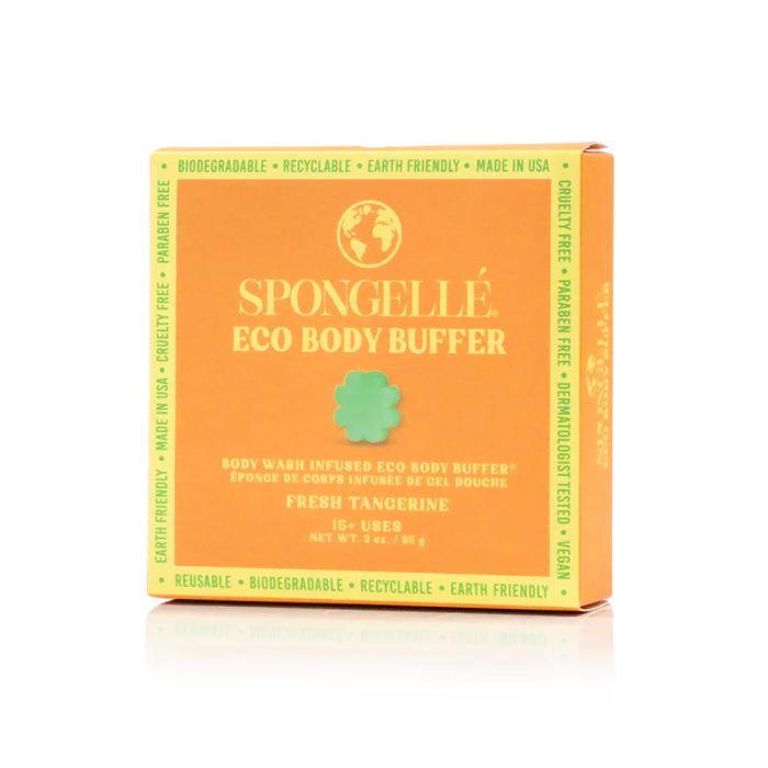 SPONGELLE: Fresh Tangerine Eco Body Buffer, 3 oz