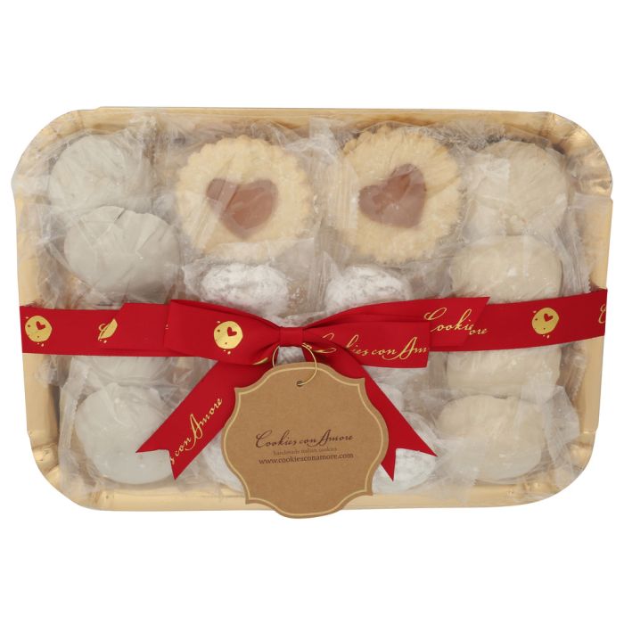 COOKIES CON AMORE: Holiday Plate Cookies, 16 oz