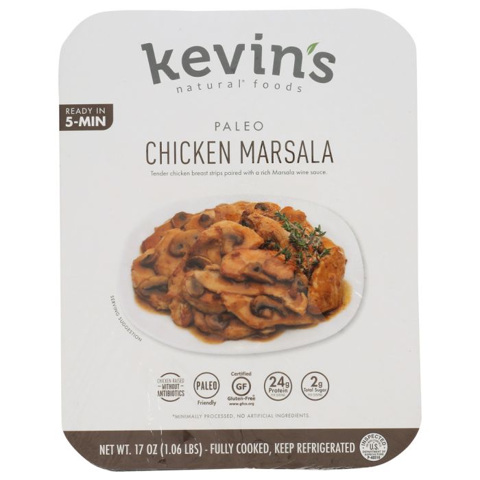 KEVINS NATURAL FOODS: Chicken Marsala, 17 oz