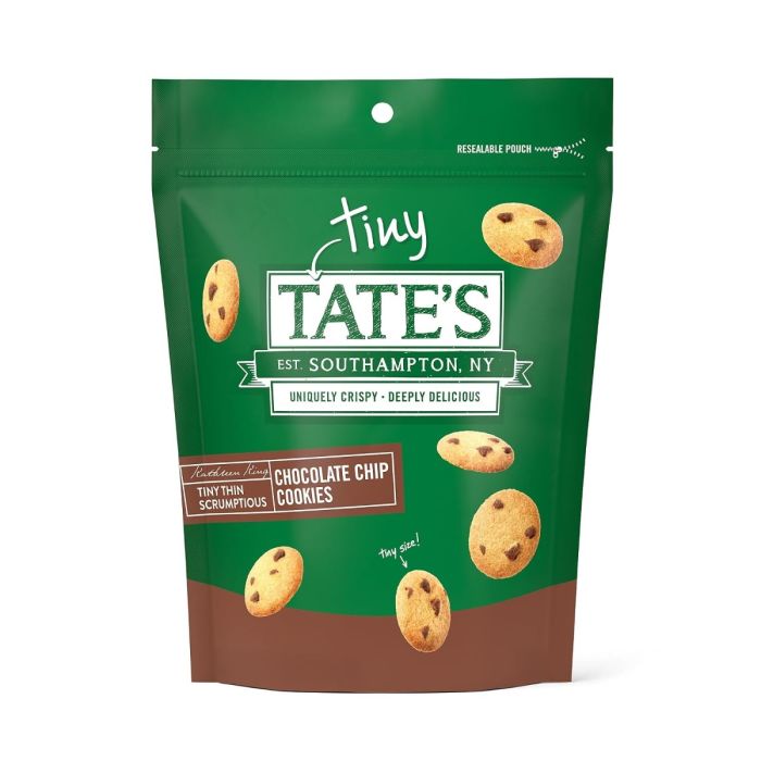 TATES: Tiny Chocolate Chip Cookies, 5.5 oz