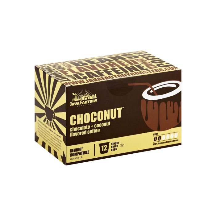 JAVA FACTORY: Coffee Choconut, 12 pc