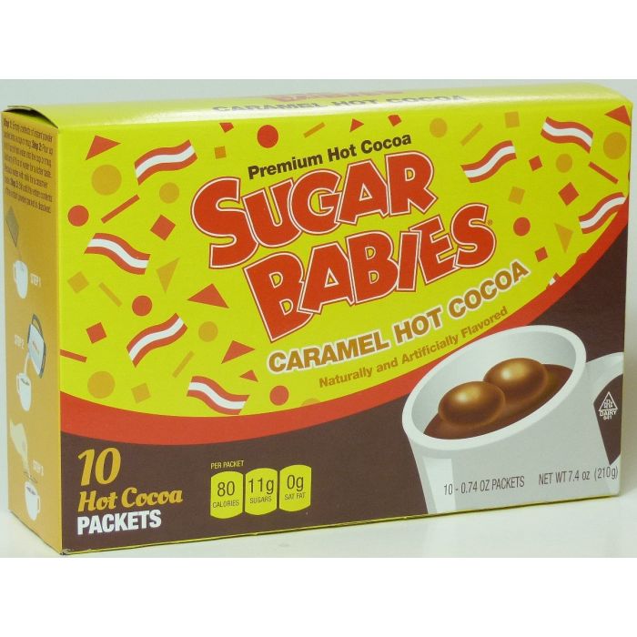 COCOA HOT TOOTSIE ROLL: Sugar Babies Caramel Hot Cocoa Packets, 10 pc