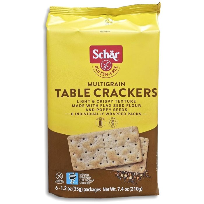 SCHAR: Multigrain Table Crackers, 7.4 oz