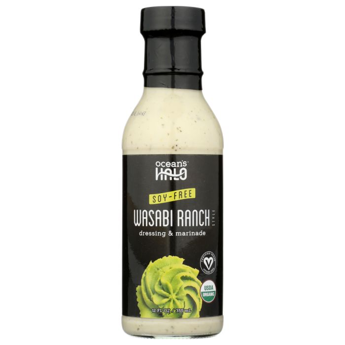 OCEANS HALO: Wasabi Ranch Dressing, 12 fo