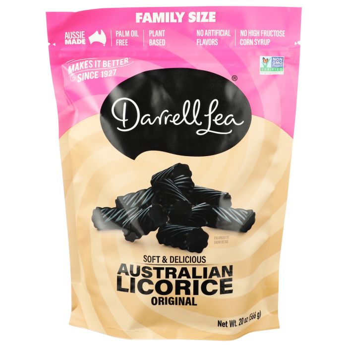 DARRELL LEA: Original Black Licorice, 20 oz