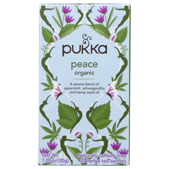 PUKKA HERBS: Peace Organic Herbal Tea, 20 bg