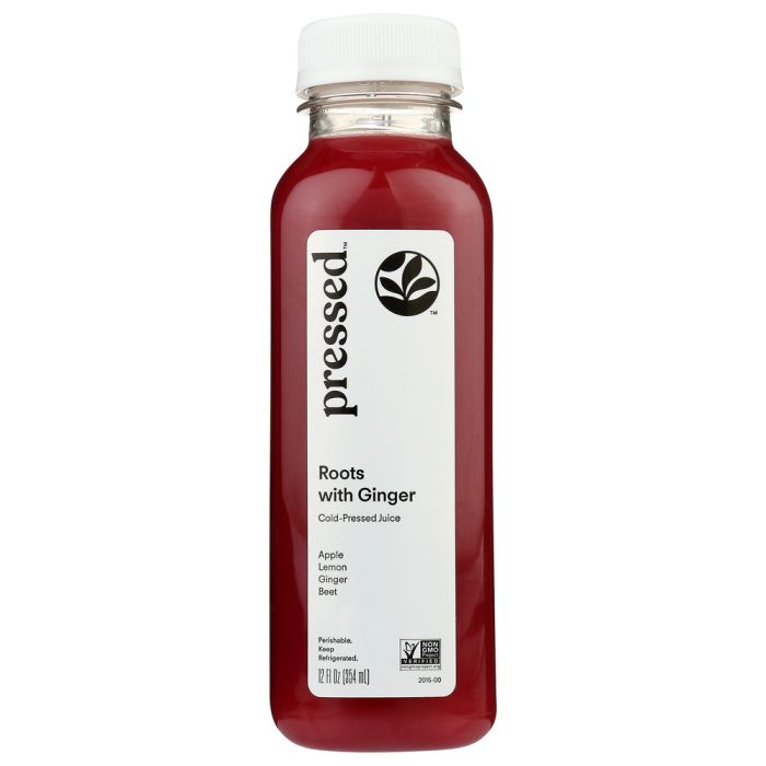 PRESSED JUICERY: Juice Roots With Ginger, 12 fo
