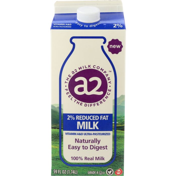 A2 MILK: Milk 2 Percent, 59 fl oz