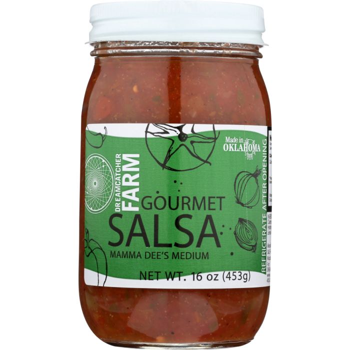 MAMMA DEES SALSA: Medium Salsa, 16 oz