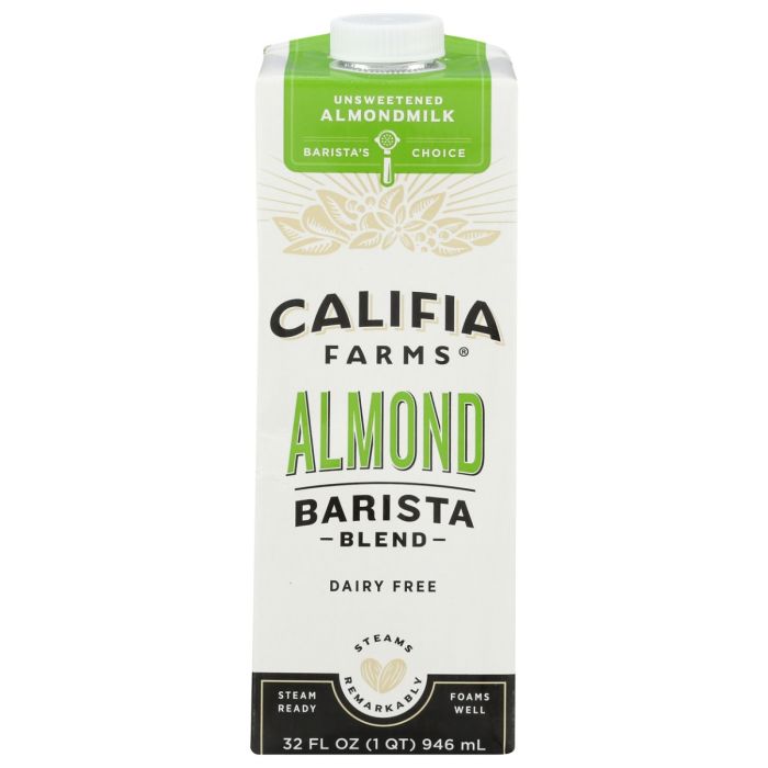 CALIFIA: Unsweetened Almond Barista Blend, 32 fo