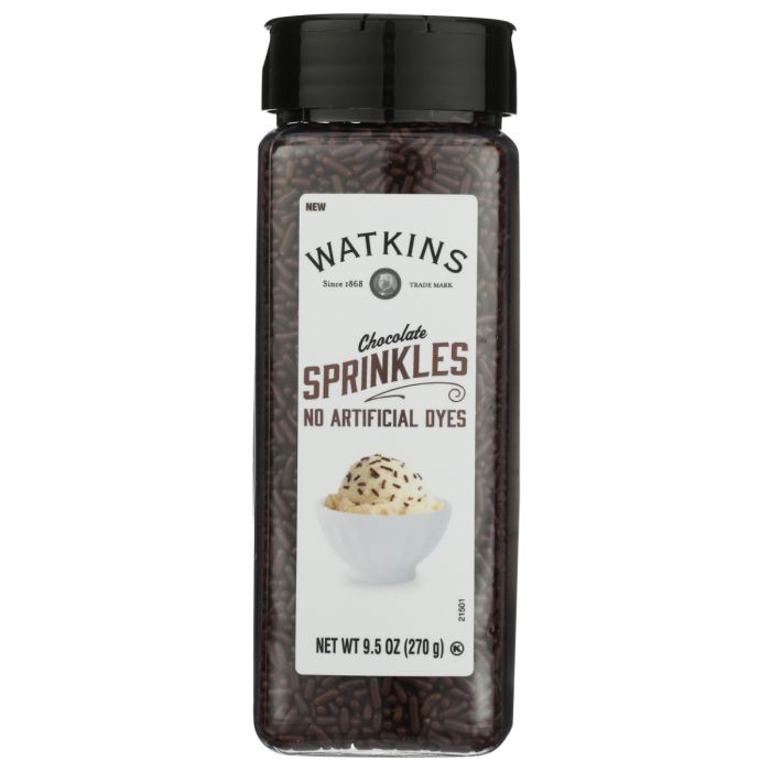 WATKINS: Chocolate Decorating Sprinkles, 9.5 oz