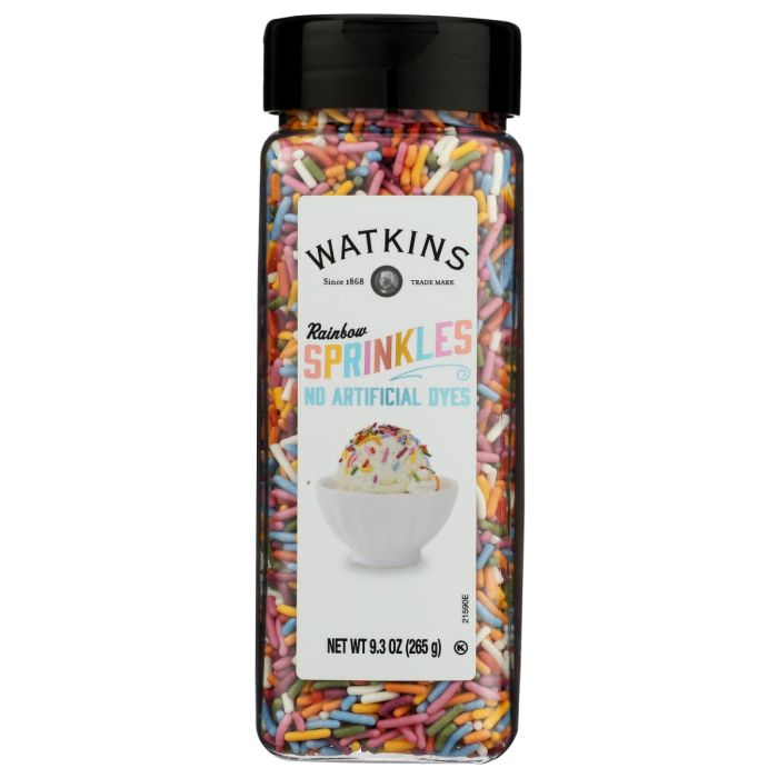 WATKINS: Rainbow Decorating Sprinkles, 9.3 oz
