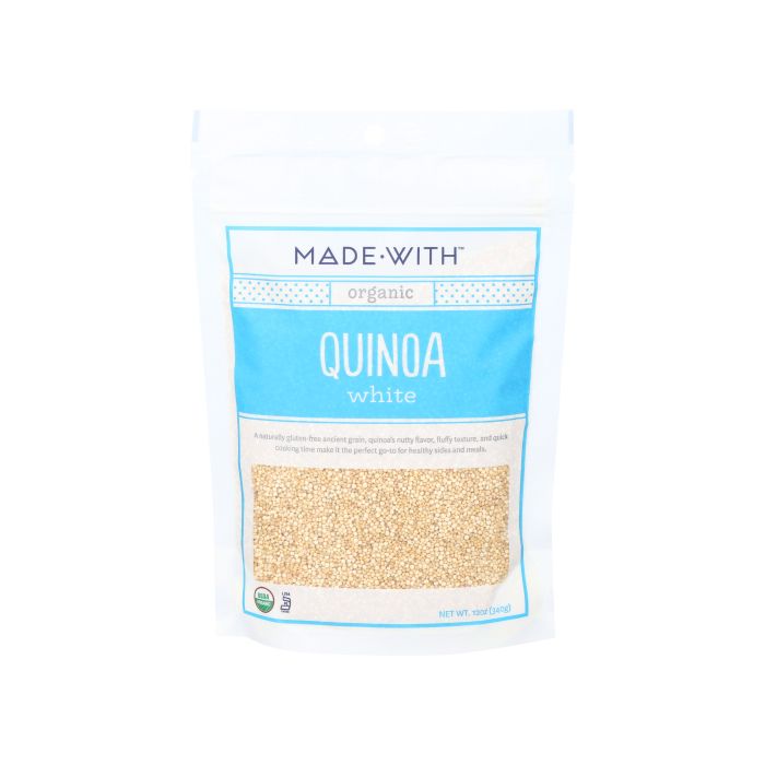 MADE WITH: Quinoa Org, 12 oz