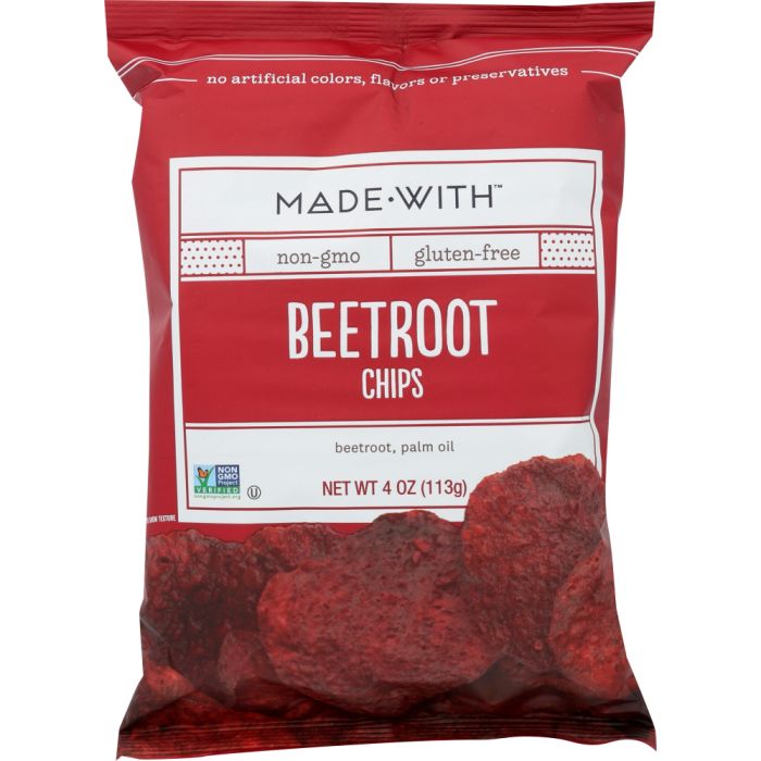 MADE WITH: Beetroot Chip, 4 oz
