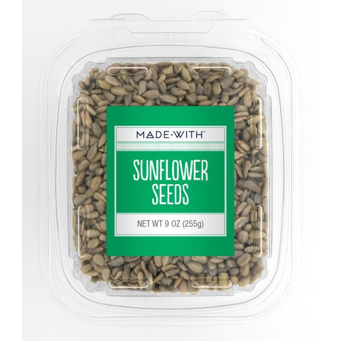 MADE WITH: No Salt Sunflower Seeds Tub, 9 oz