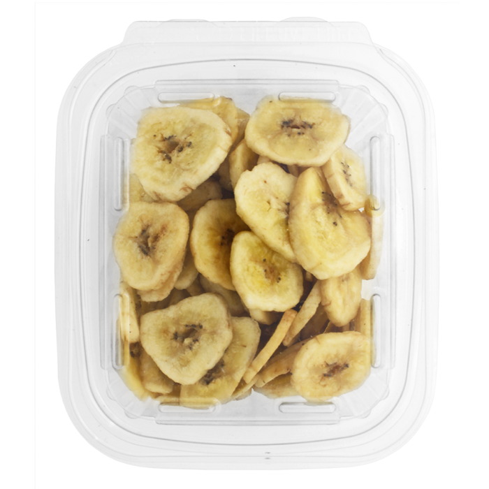 MADE WITH: Dried Fruit Banana Chip Sweetened, 5 oz