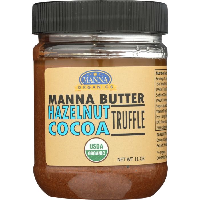 MANNA ORGANICS: Hazelnut Cocoa Truffle, 11 oz