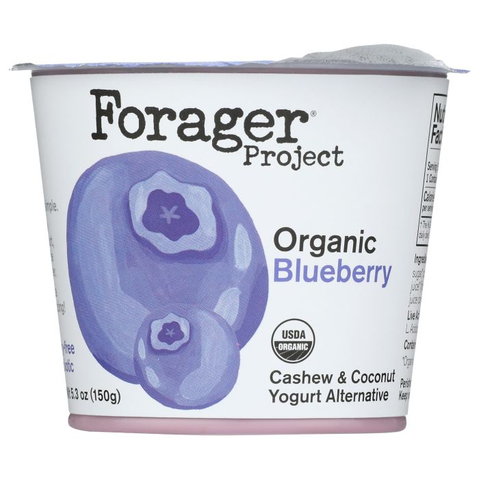 FORAGER: Organic Blueberry Cashew & Coconut Yogurt, 5.3 oz