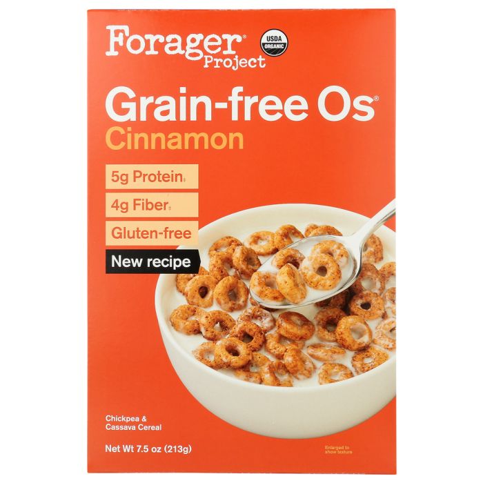 FORAGER: Cinnamon Gluten Free Cereal, 7.5 oz