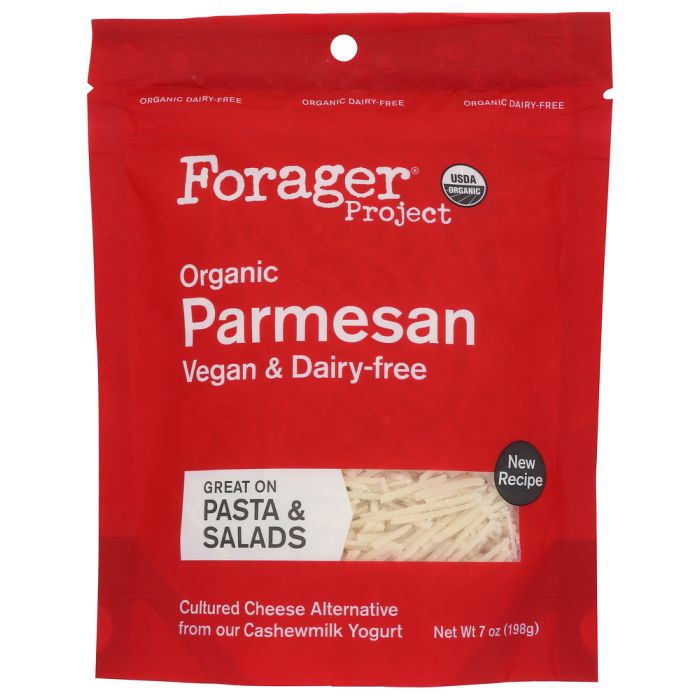 FORAGER: Organic Parmesan Cheese, 7 oz