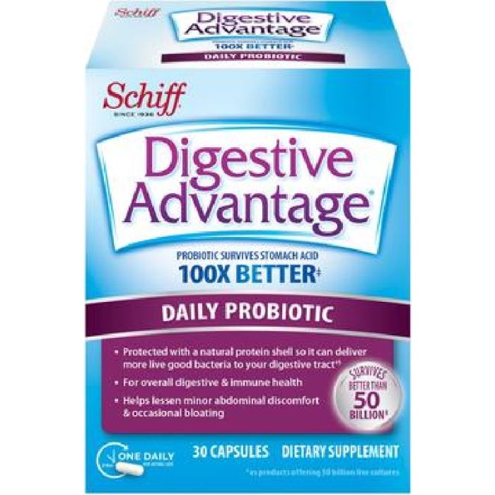 SCHIFF BIO FOODS: Probiotic Daily, 30 cp