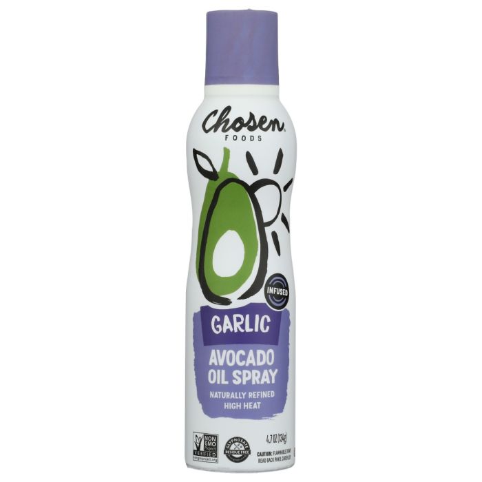 CHOSEN FOODS: Garlic Avocado Oil Spray 4.7 oz