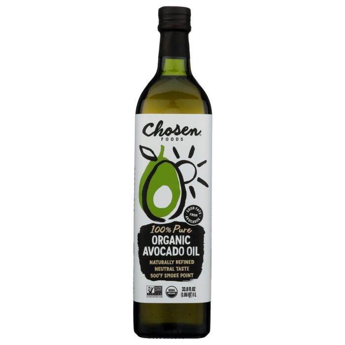 CHOSEN FOODS: Organic Avocado Oil, 33.8 fo
