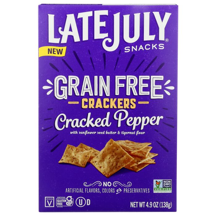 LATE JULY: Cracker Cracked Pepper, 4.9 oz