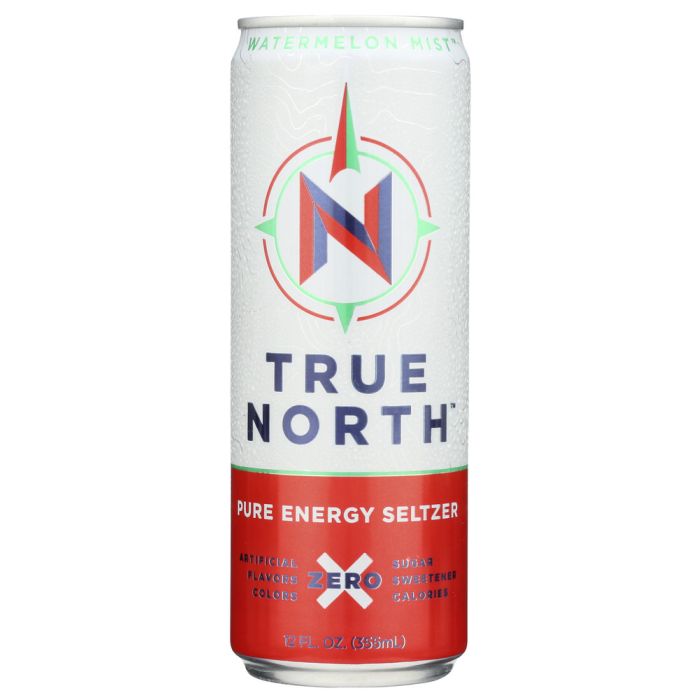 TRUE NORTH: Watermelon Mist Energy Drink, 12 fo
