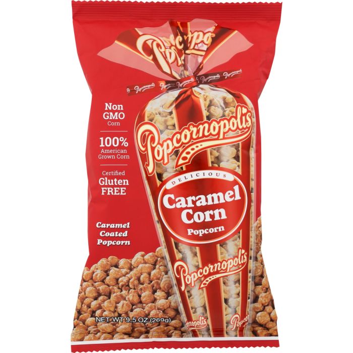 POPCORNOPOLIS: Caramel Corn Popcorn, 10 oz