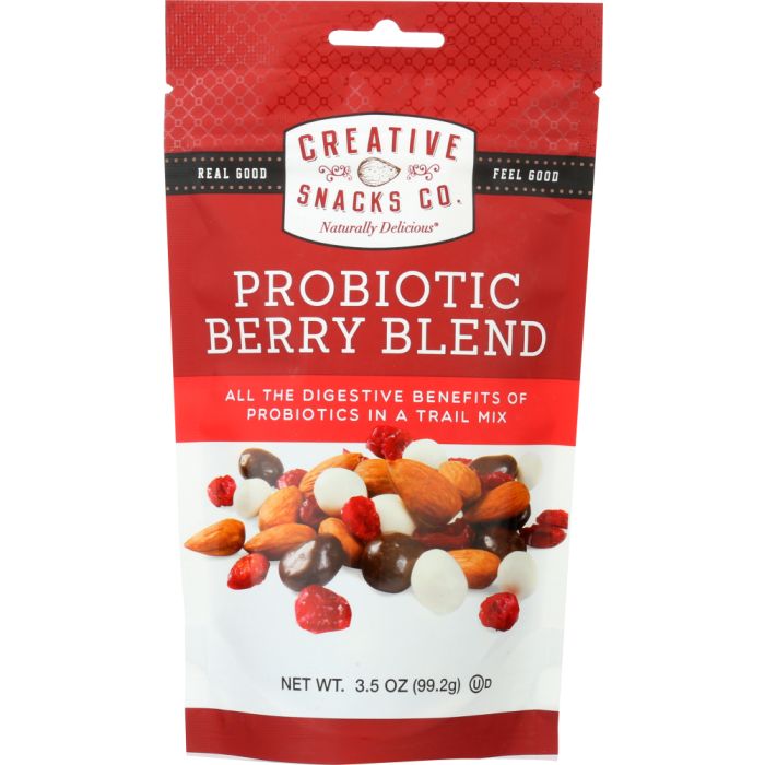 CREATIVE SNACK: Probiotic Berry Blend Trail Mix, 3.5 oz