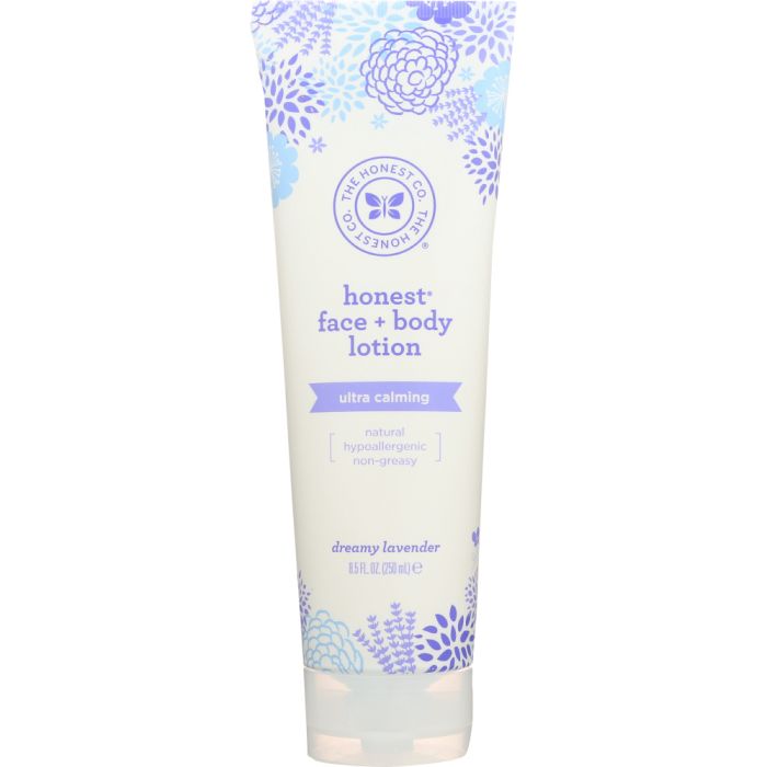 THE HONEST COMPANY: Face & Body Lotion Ultra Calming Dreamy Lavender, 8.5 oz