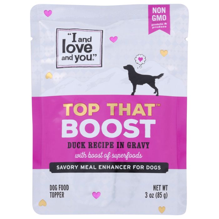 I&LOVE&YOU: Dog Food Duck Gravy, 3 oz