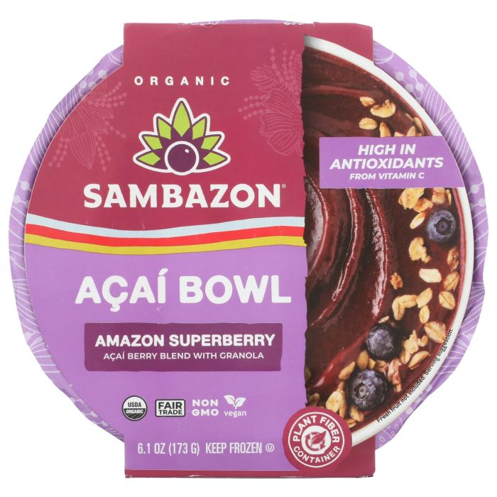 SAMBAZON: Amazon Superberry Acai Bowl, 6.1 oz