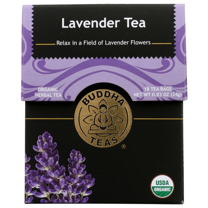 Buddha Teas: Tea Lavender, 18 bg