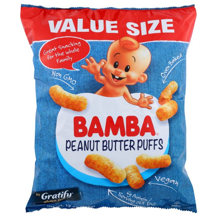 GRATIFY: Puffs Peanut Butter, 12 oz