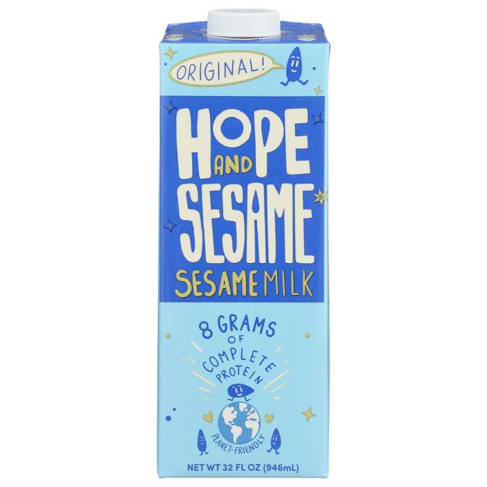 HOPE AND SESAME: Milk Original Sesame, 32 oz