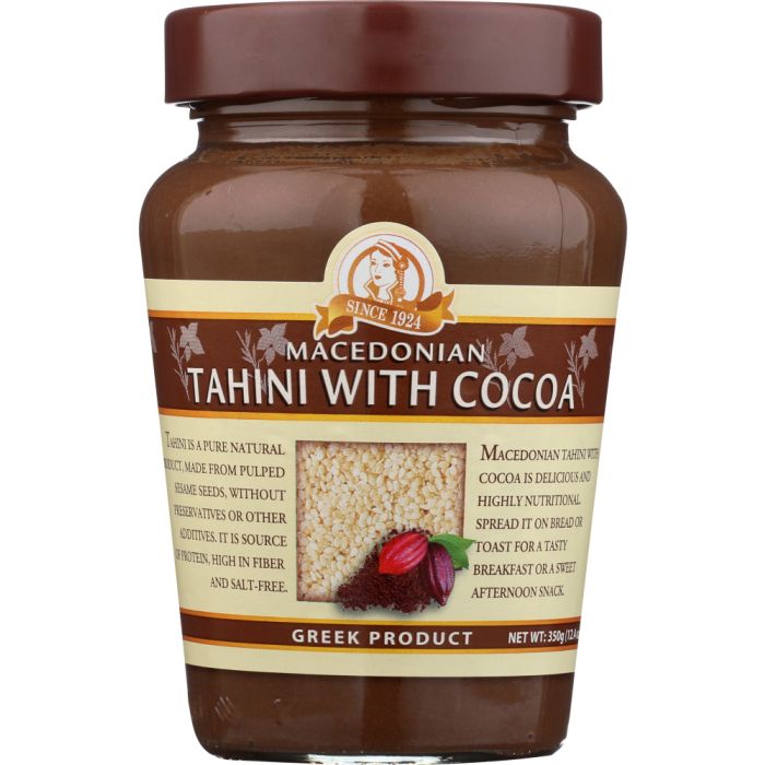 MACEDONIA: Tahini With Chocolate, 12 oz