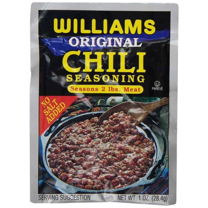 WILLIAMS: Ssnng Chili Original, 1 oz